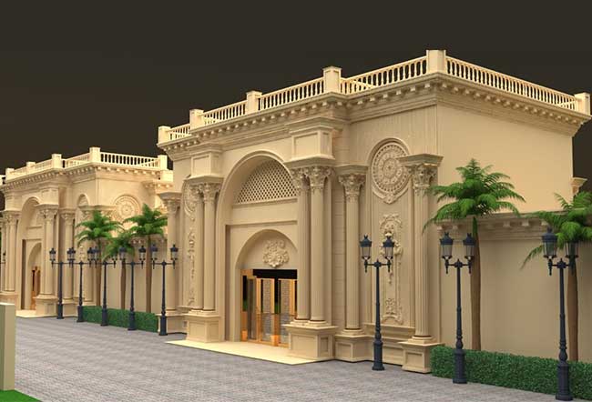 the palace greens front